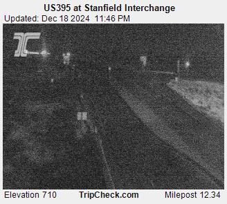 Traffic Cam US 395 at Stanfield Interchange